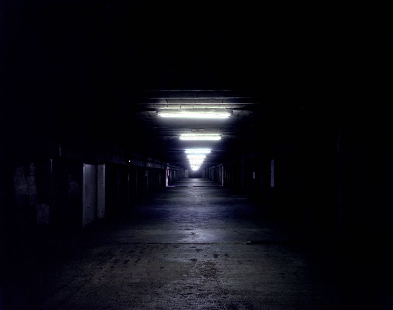 Frank van der Salm, Corridor, Fuji Crystal Archive Print, 120 x 150 cm, 1999.