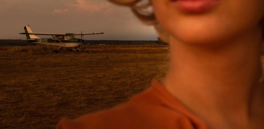 (c) Tania Franco Klein, Proceed To The Route, Plane (Selfportrait)